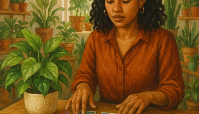 el impacto de las plantas en el tarot